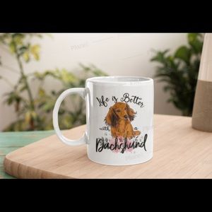 Dachshund Coffee Cup Tea Mug